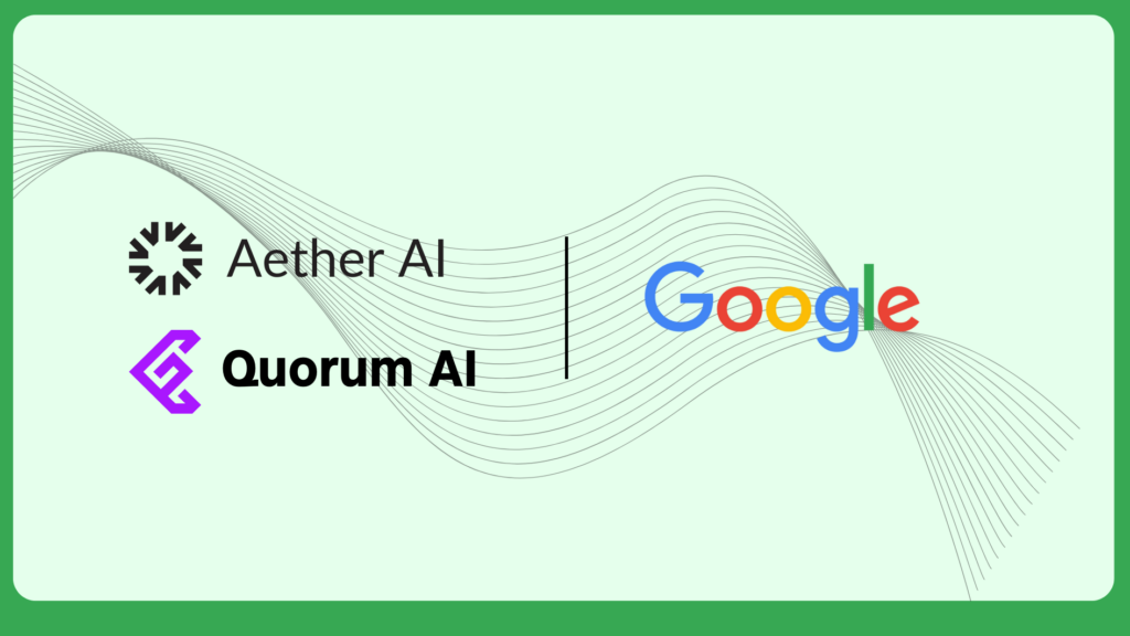 Quorum AI Joins Google's Startup Program